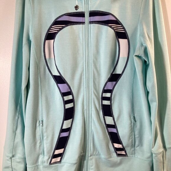 lululemon athletica Light Blue Jacket with Purple Accents - Picture 4 of 6